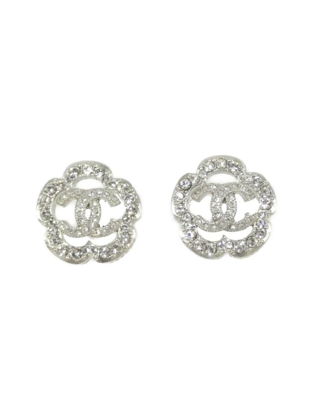Chanel Earrings Silver